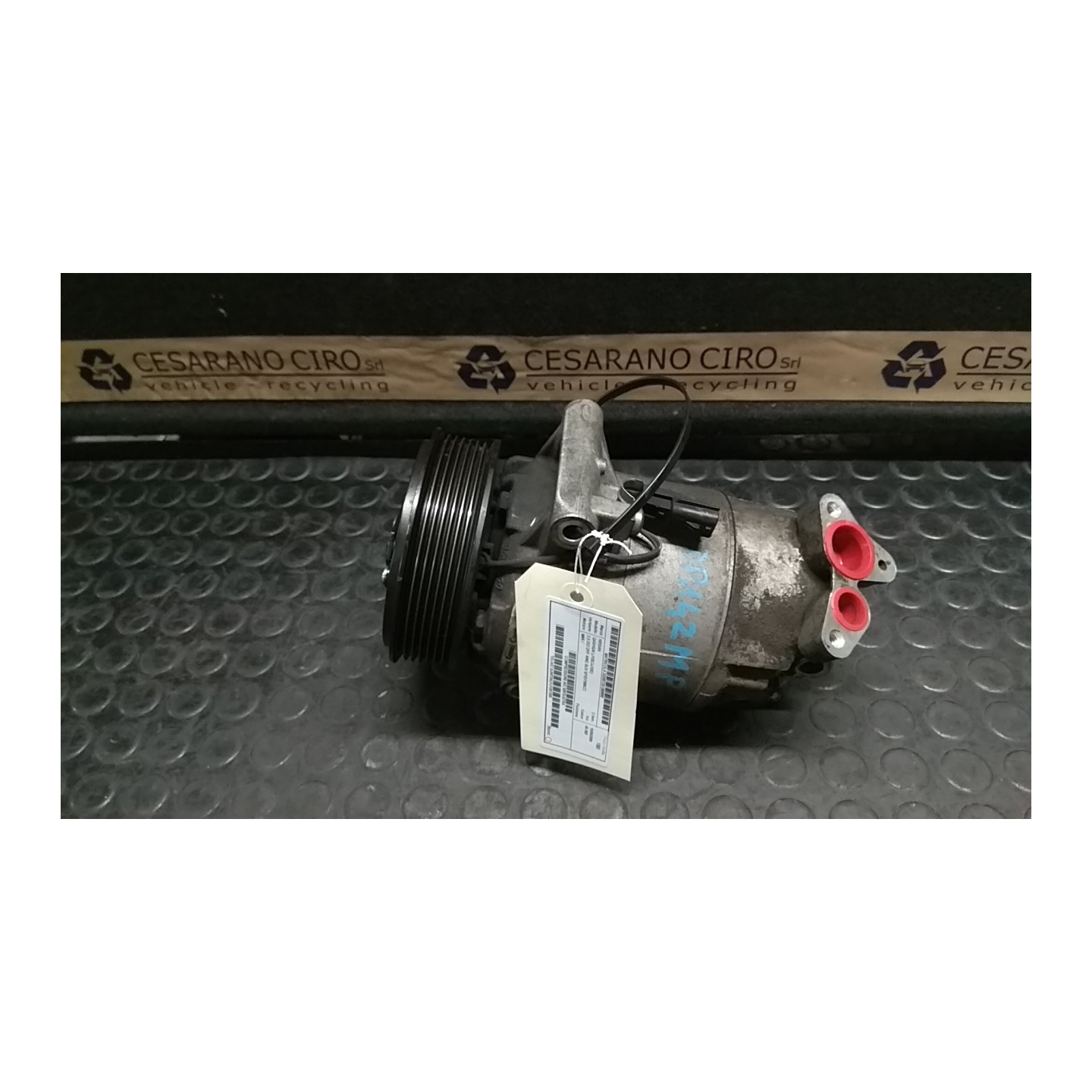 COMPRESSORE A/C 089 NISSAN QASHQAI (J10E/JJ10E) (02/07-12 M9R 92610JD70A
