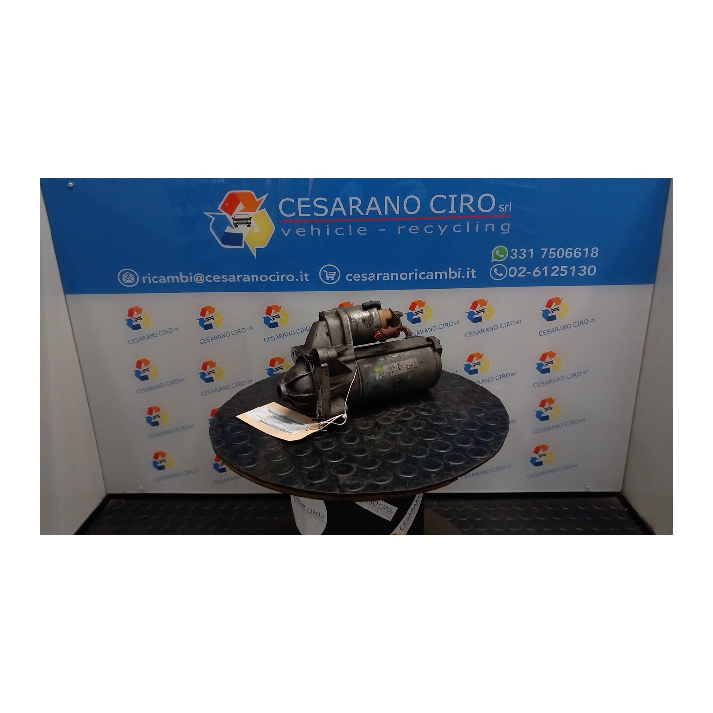 MOTORINO AVVIAMENTO 091 RENAULT SCENIC 2A SERIE (06/03-08/09) F9QE8 8200628426