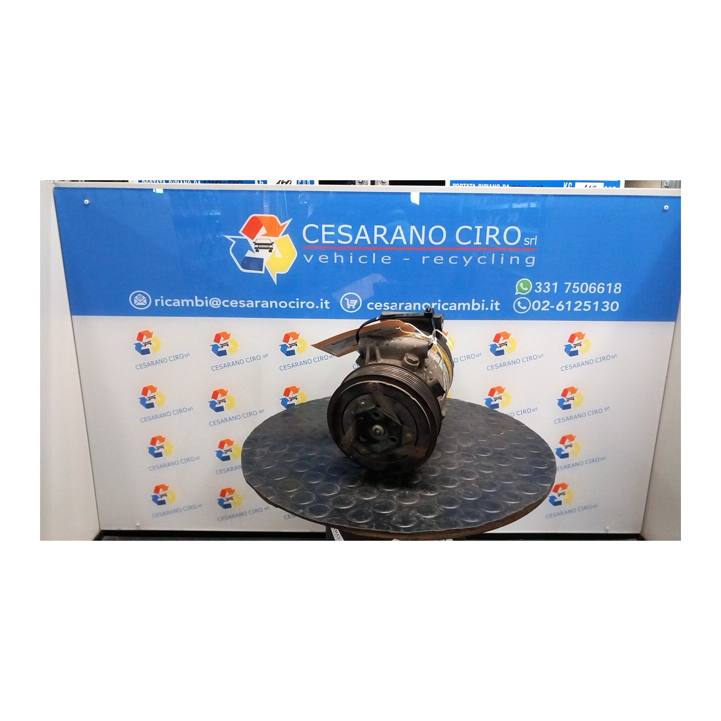 COMPRESSORE A/C 092 RENAULT SCENIC 2A SERIE (06/03-08/09) F9QD8 7701066954