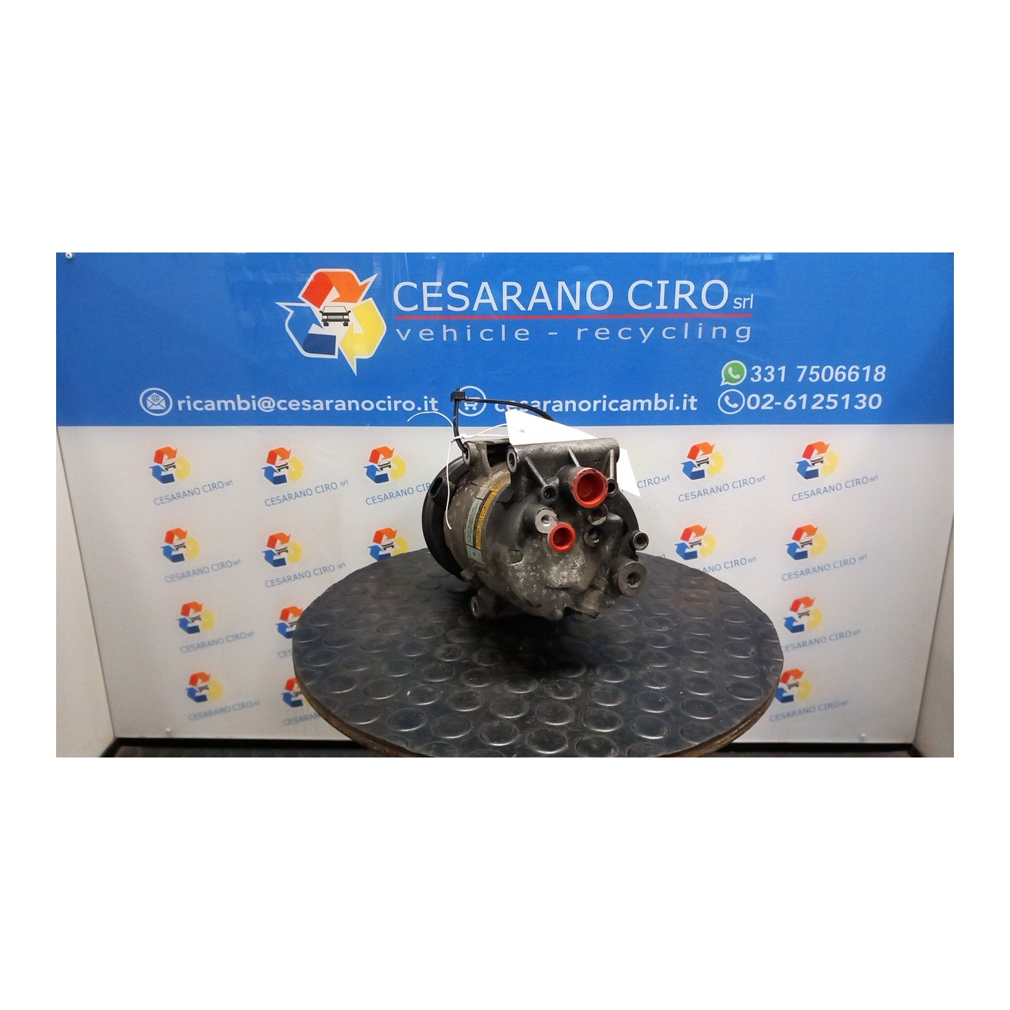 COMPRESSORE A/C 092 RENAULT SCENIC 2A SERIE (06/03-08/09) F9QD8 7701066954