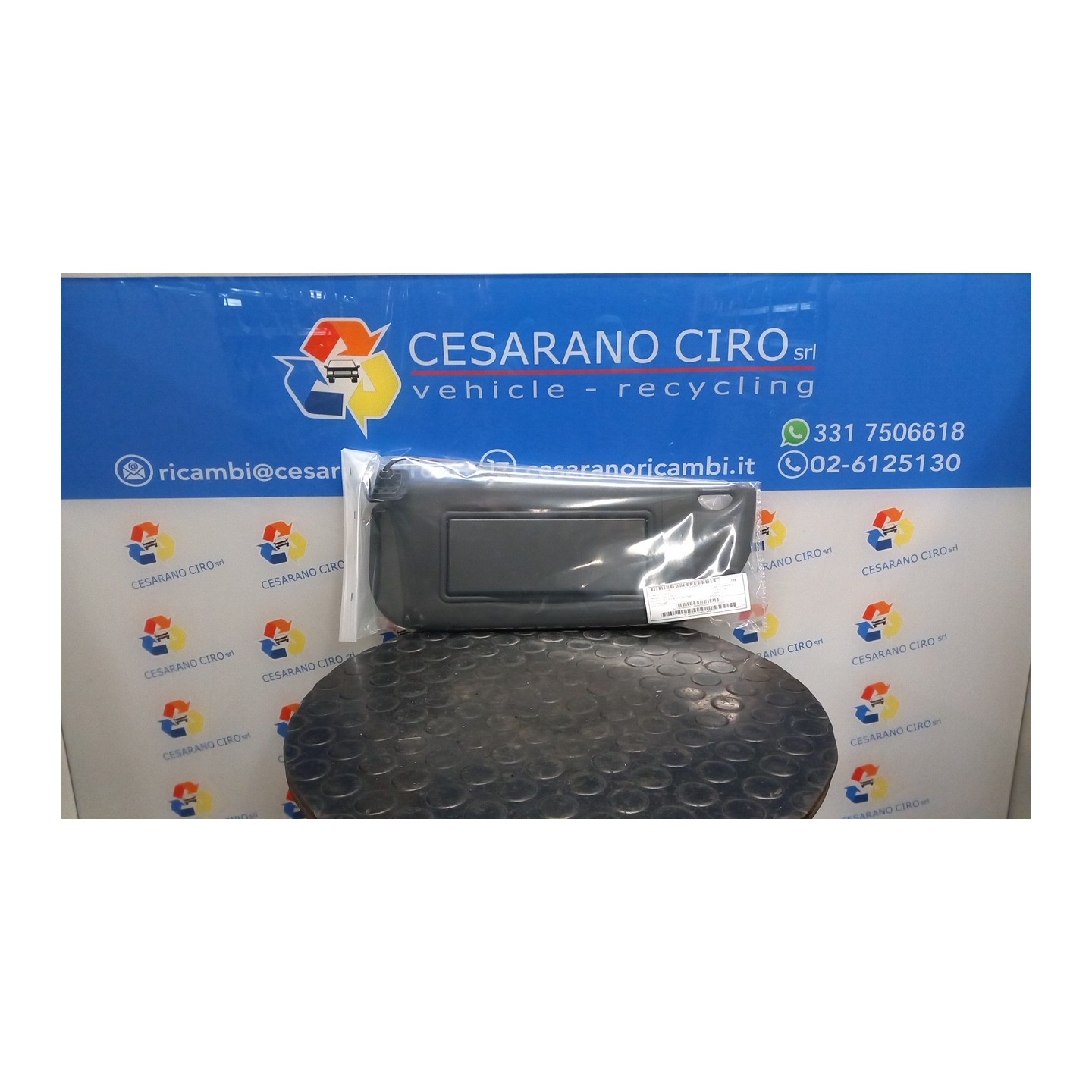 ALETTA PARASOLE PARABREZZA SX. 008 CITROEN DS3 (11/09-01/16) 9HP 16121822ZD