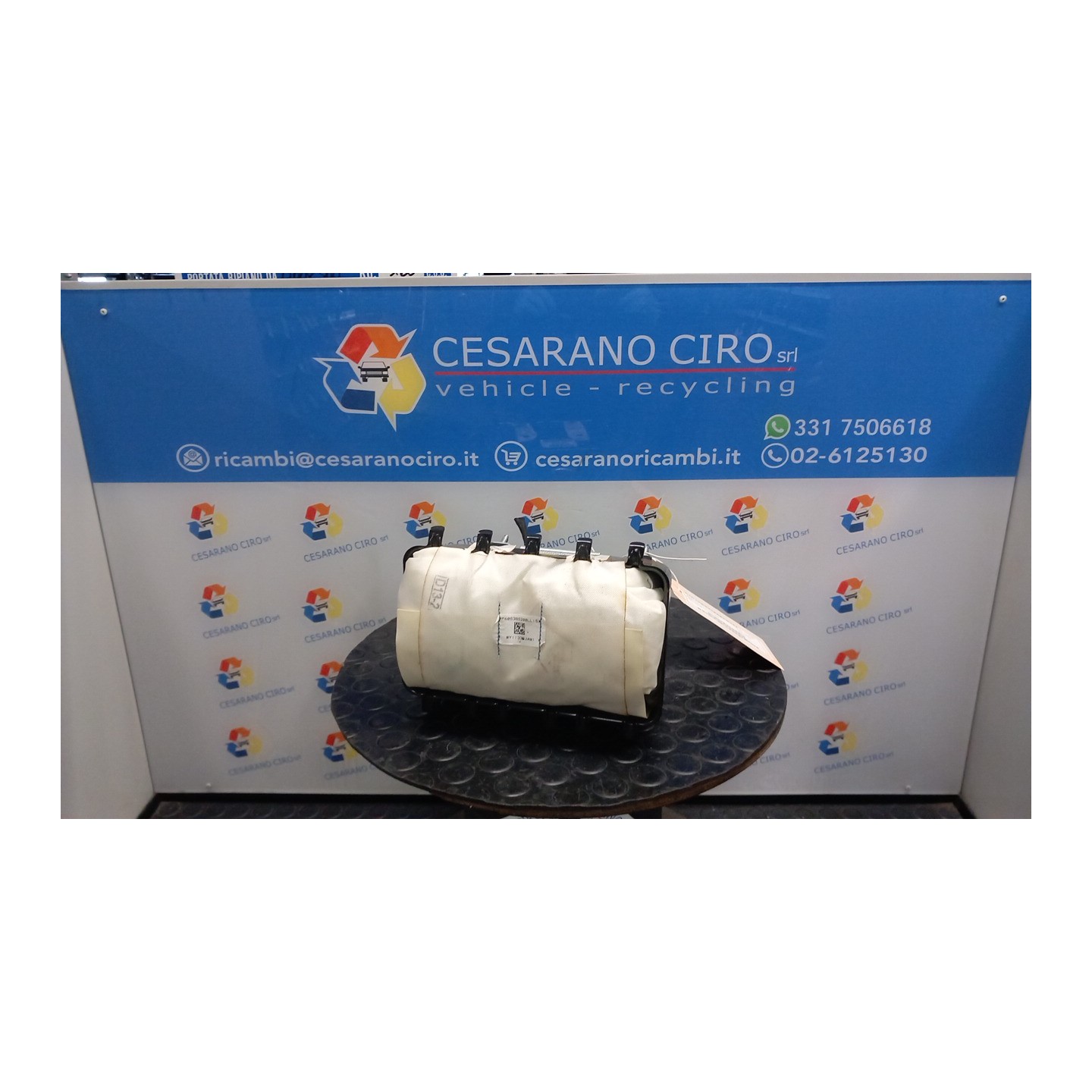 DISPOSITIVO AIRBAG LATO PASSEGGERO 017 JEEP COMPASS (MK) (03/11-05/15) 651925 K05108546AC