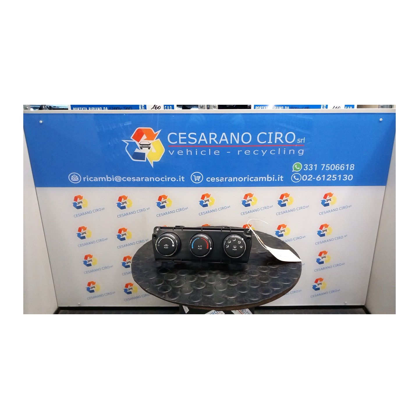 BLOCCO COMANDO CLIMATIZZAZIONE 018 JEEP COMPASS (MK) (03/11-05/15) 651925 K55111966AF