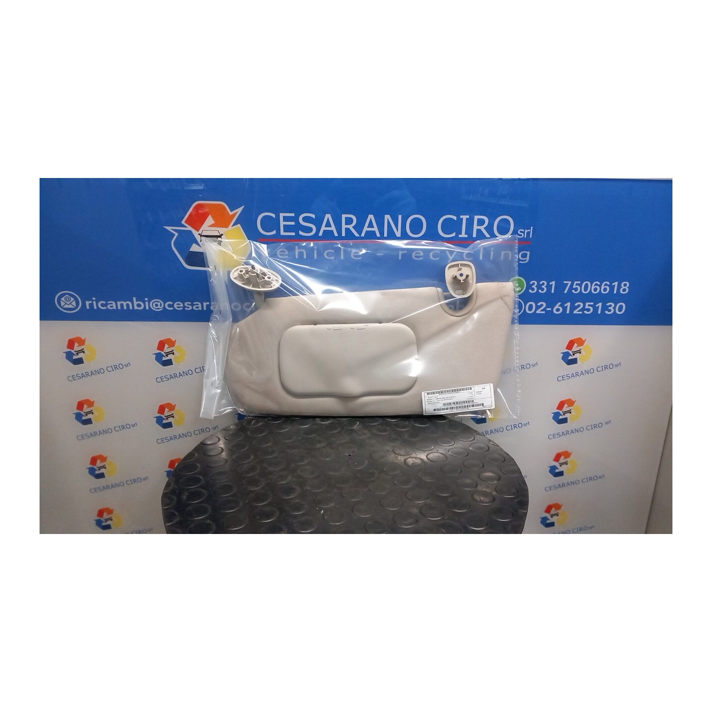 ALETTA PARASOLE PARABREZZA SX. 022 JEEP COMPASS (MK) (03/11-05/15) 651925 K6CX13HDAAA