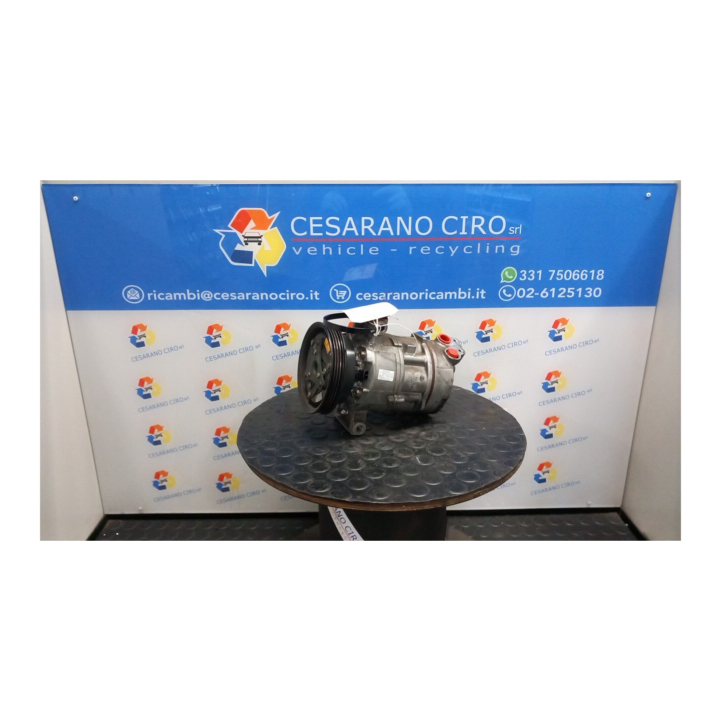 COMPRESSORE A/C 029 FIAT STILO (2C) (09/01-11/03) 182B6000 46809223