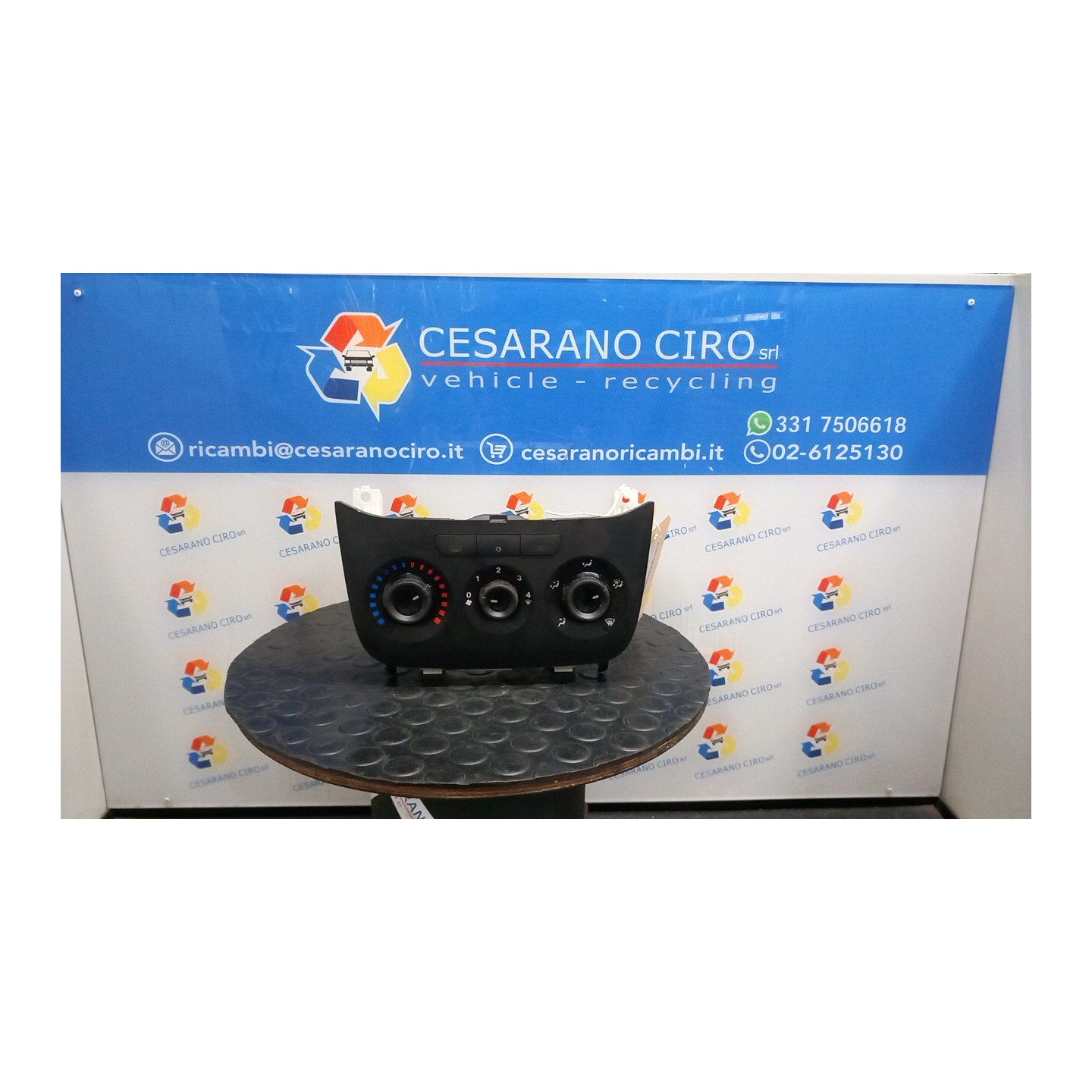 BLOCCO COMANDO CLIMATIZZAZIONE 033 FIAT PUNTO EVO (3J) (08/09-07/13) 350A1000 735504270