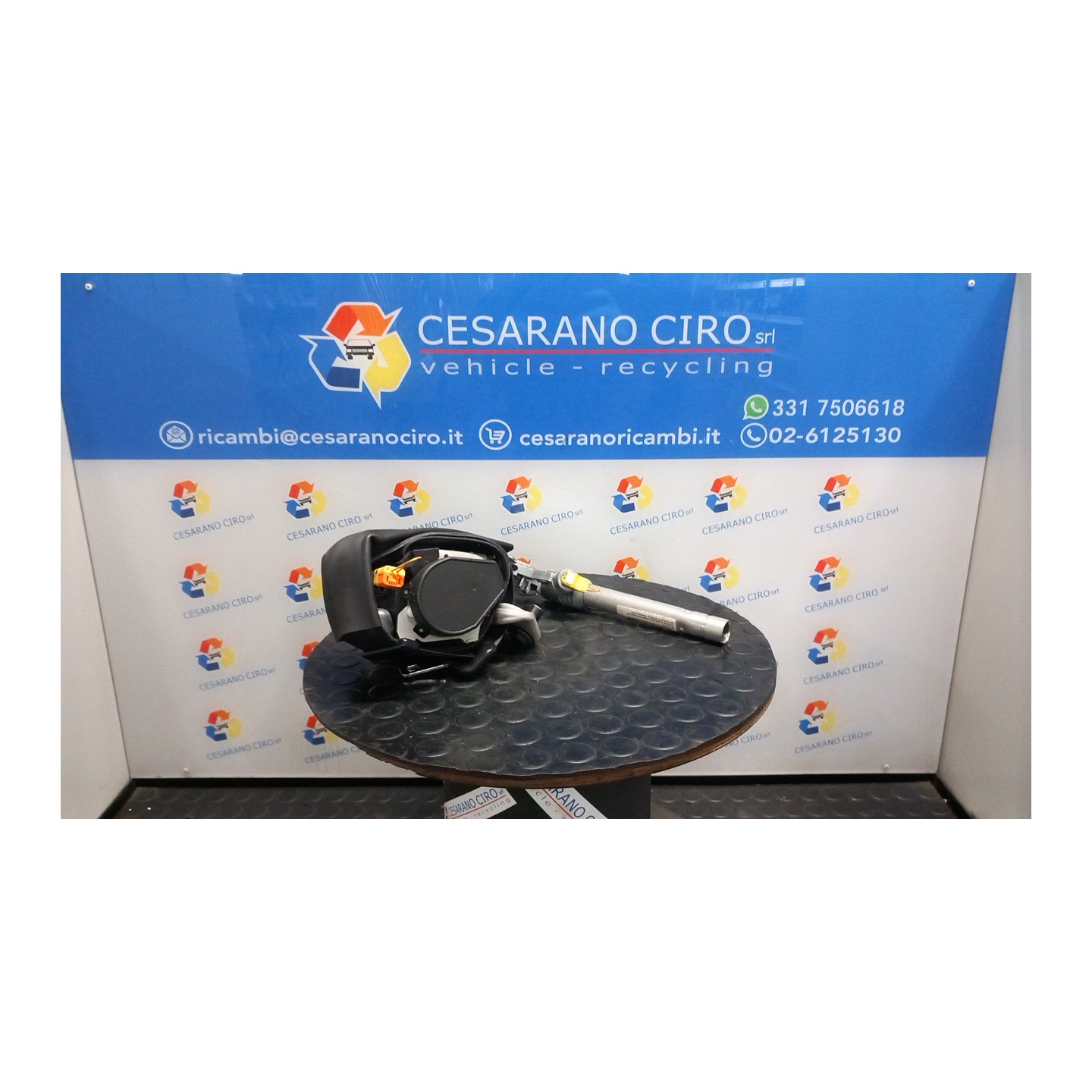 CINTURA DI SICUREZZA ANT. DX. 081 CITROEN C3 PICASSO (02/09-02/18) 9H06 98030357XX