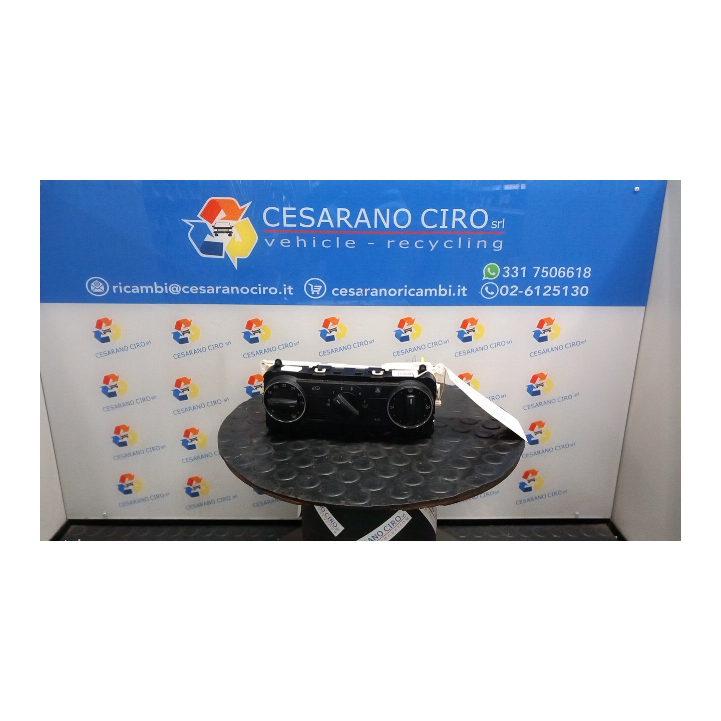 BLOCCO COMANDO CLIMATIZZAZIONE 120 MERCEDES-BENZ CLASSE B (T245) (03/05-03/13) 266920 A1698302285