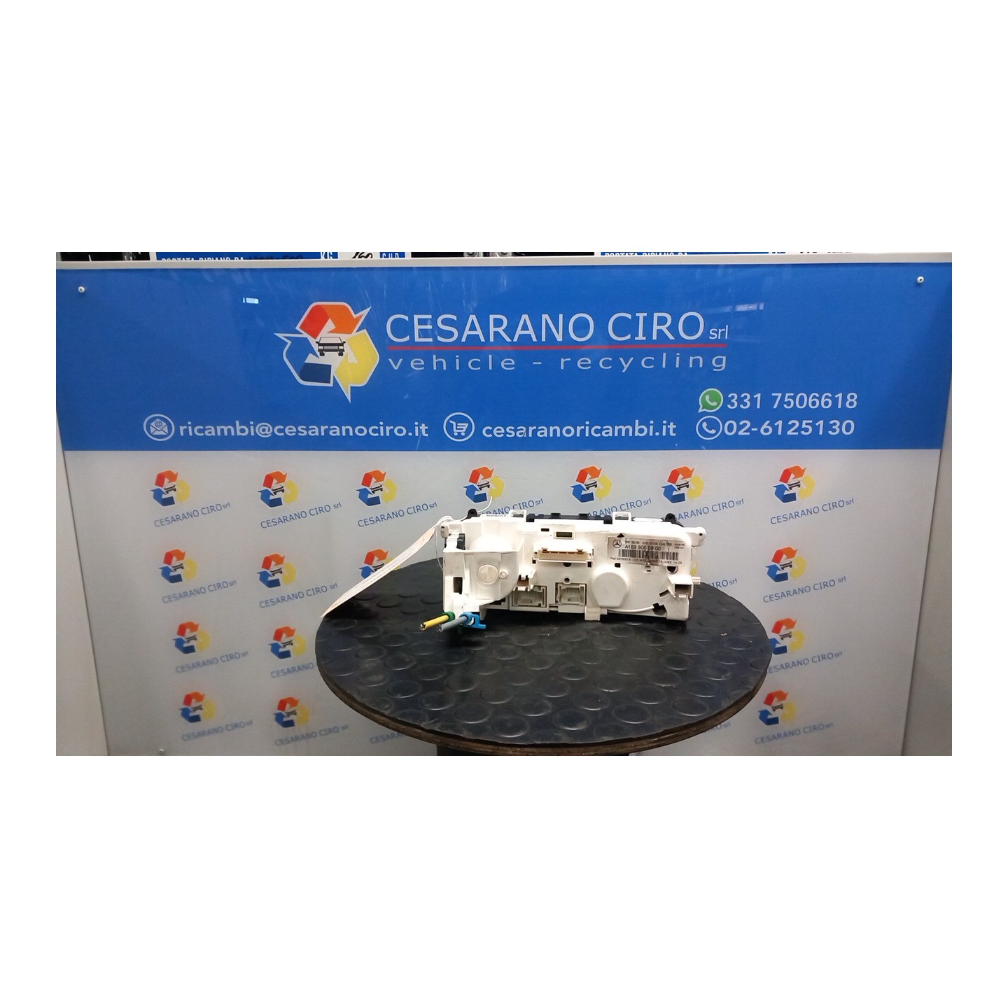 BLOCCO COMANDO CLIMATIZZAZIONE 120 MERCEDES-BENZ CLASSE B (T245) (03/05-03/13) 266920 A1698302285