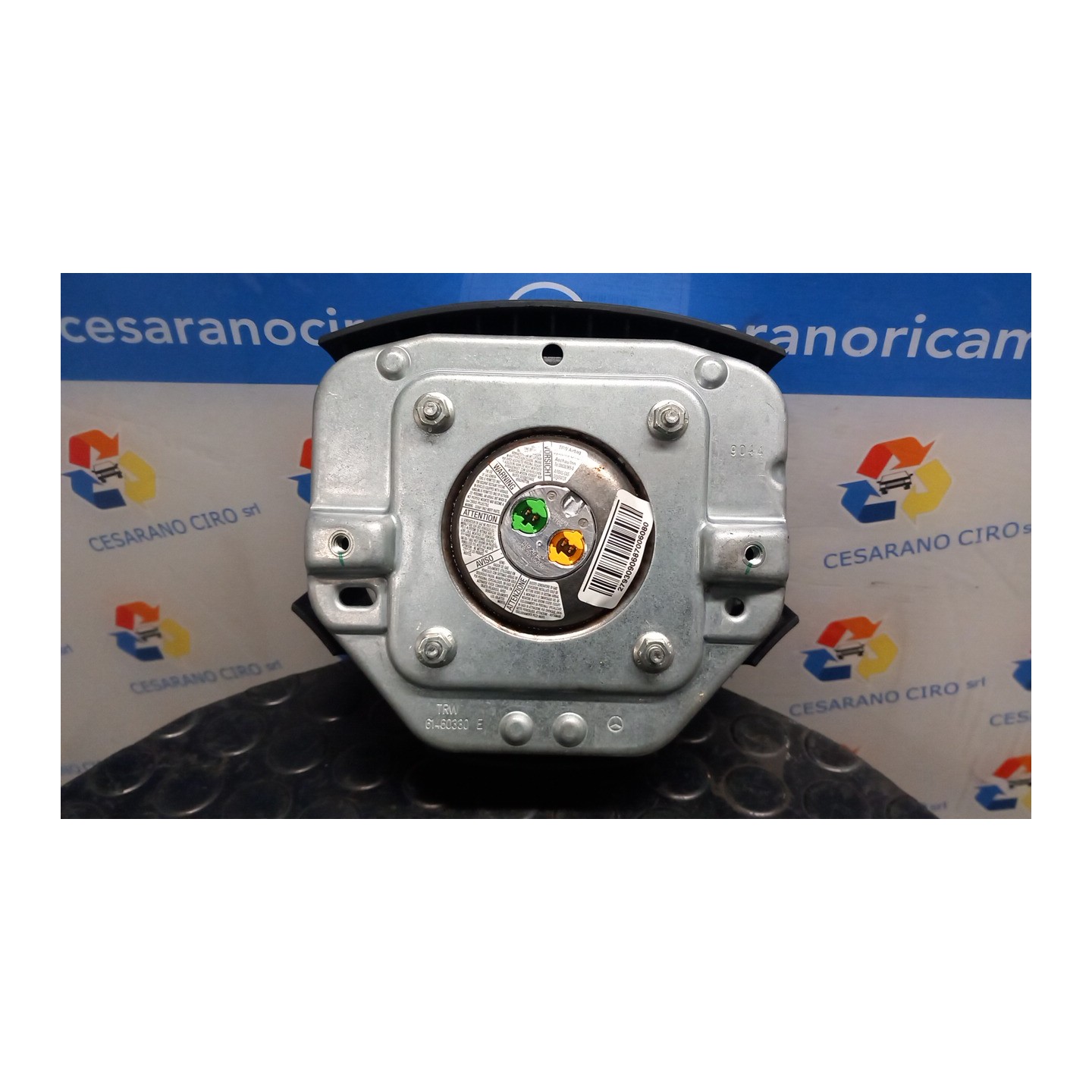 DISPOSITIVO AIRBAG LATO GUIDA 124 MERCEDES-BENZ CLASSE B (T245) (03/05-03/13) 266920 A16486019029051