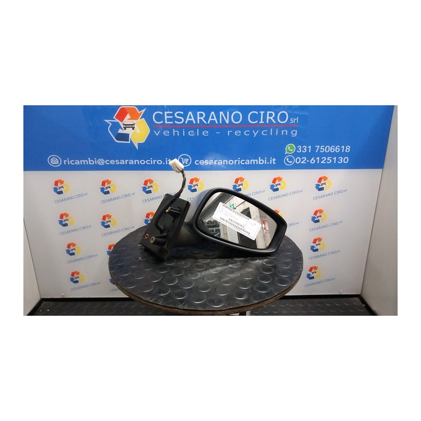 RETROVISORE EST. ELETTRICO DX. 126 FIAT IDEA (2S) (10/03-12/10) 843A1000 735400383