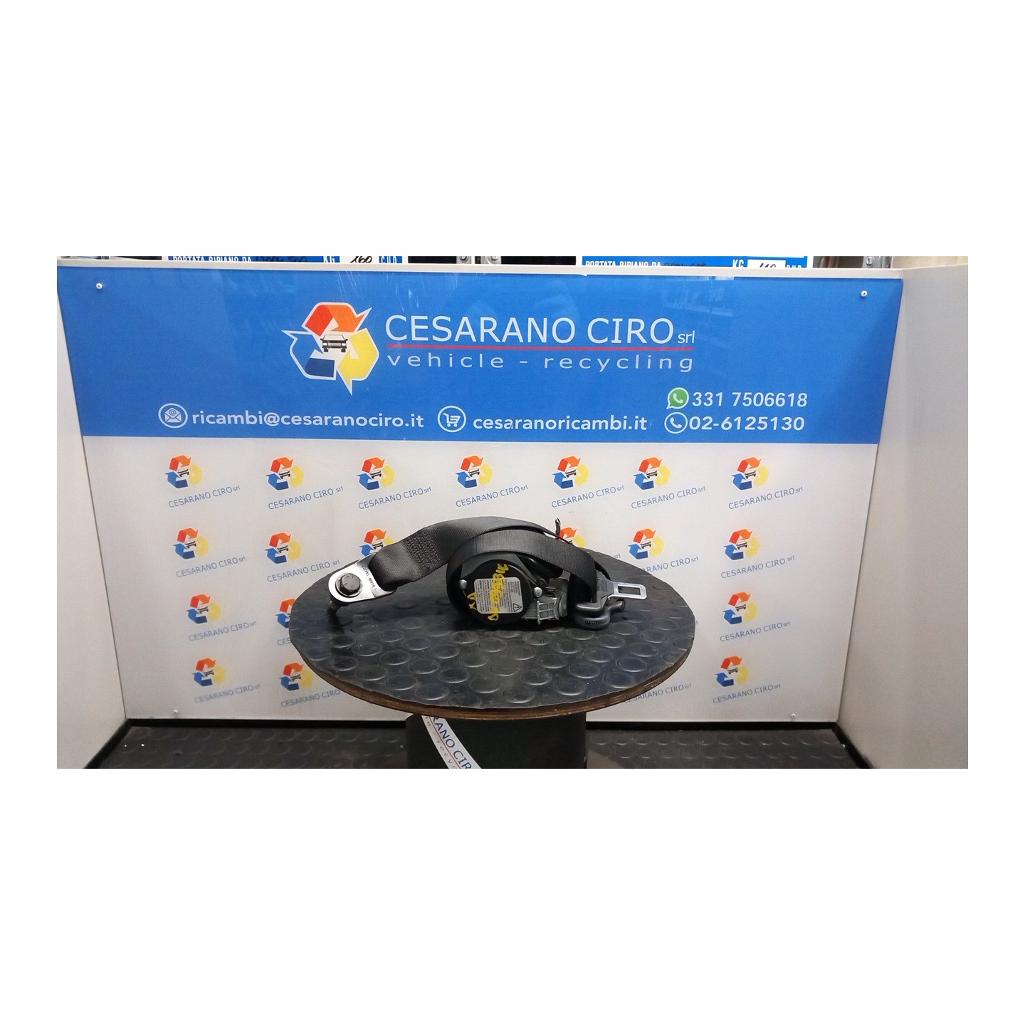 CINTURA DI SICUREZZA ANT. DX. 132 MERCEDES-BENZ CLASSE B (T245) (03/05-03/13) 266920 A1698606885