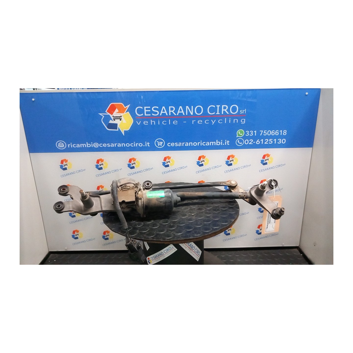 MECCANISMO TERGIPARABREZZA 069 KIA SORENTO 1A SERIE (07/02-12/06 D4CB 981203E000