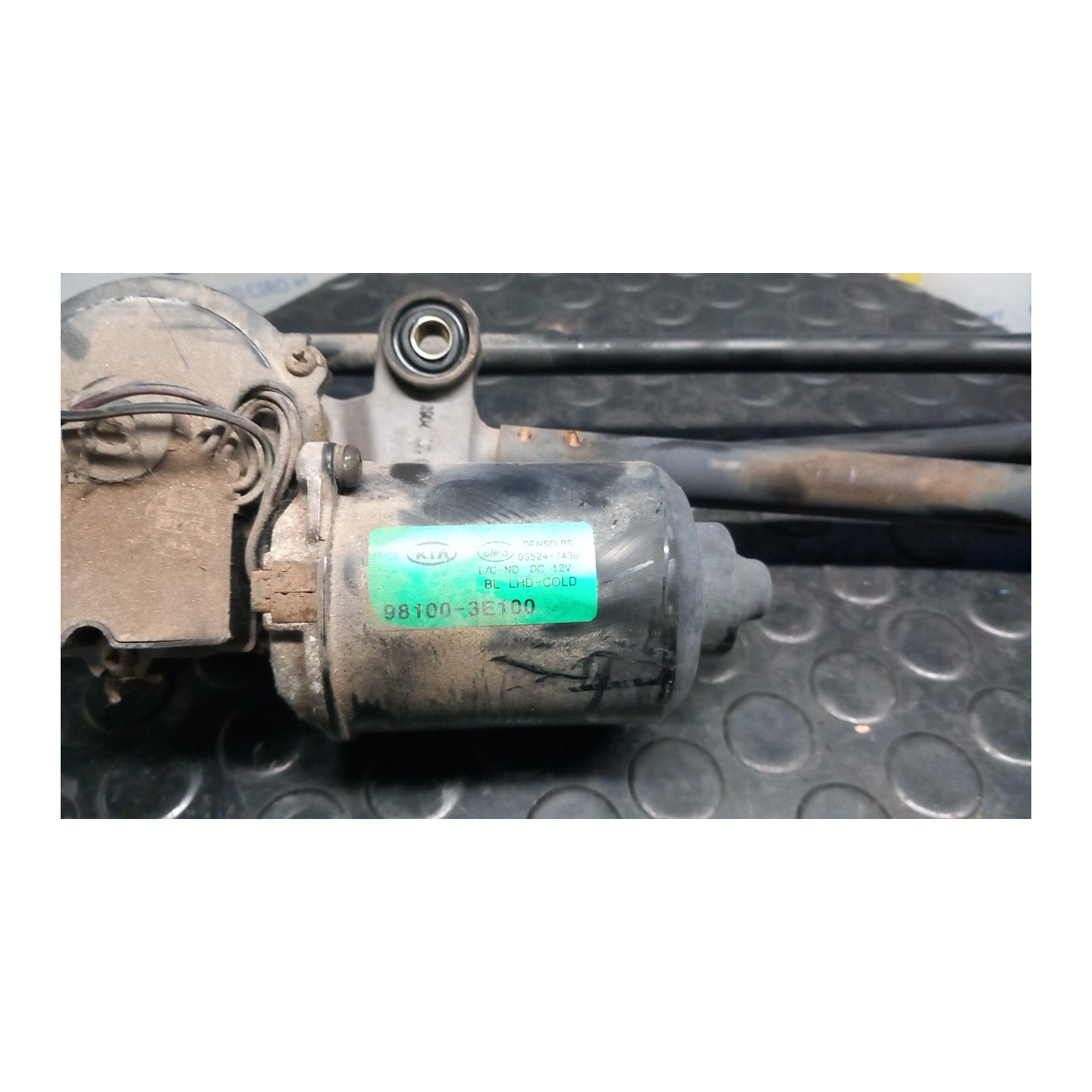 MECCANISMO TERGIPARABREZZA 069 KIA SORENTO 1A SERIE (07/02-12/06 D4CB 981203E000