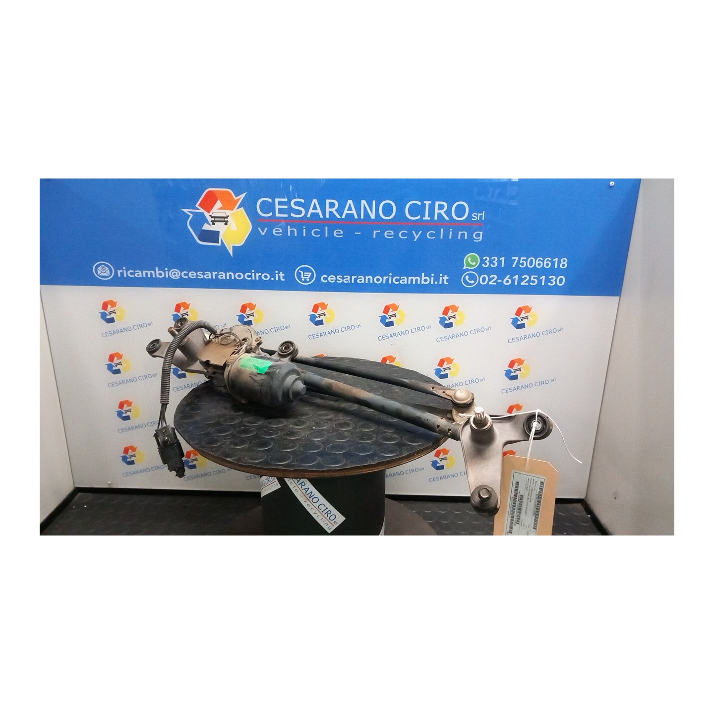 MECCANISMO TERGIPARABREZZA 069 KIA SORENTO 1A SERIE (07/02-12/06 D4CB 981203E000