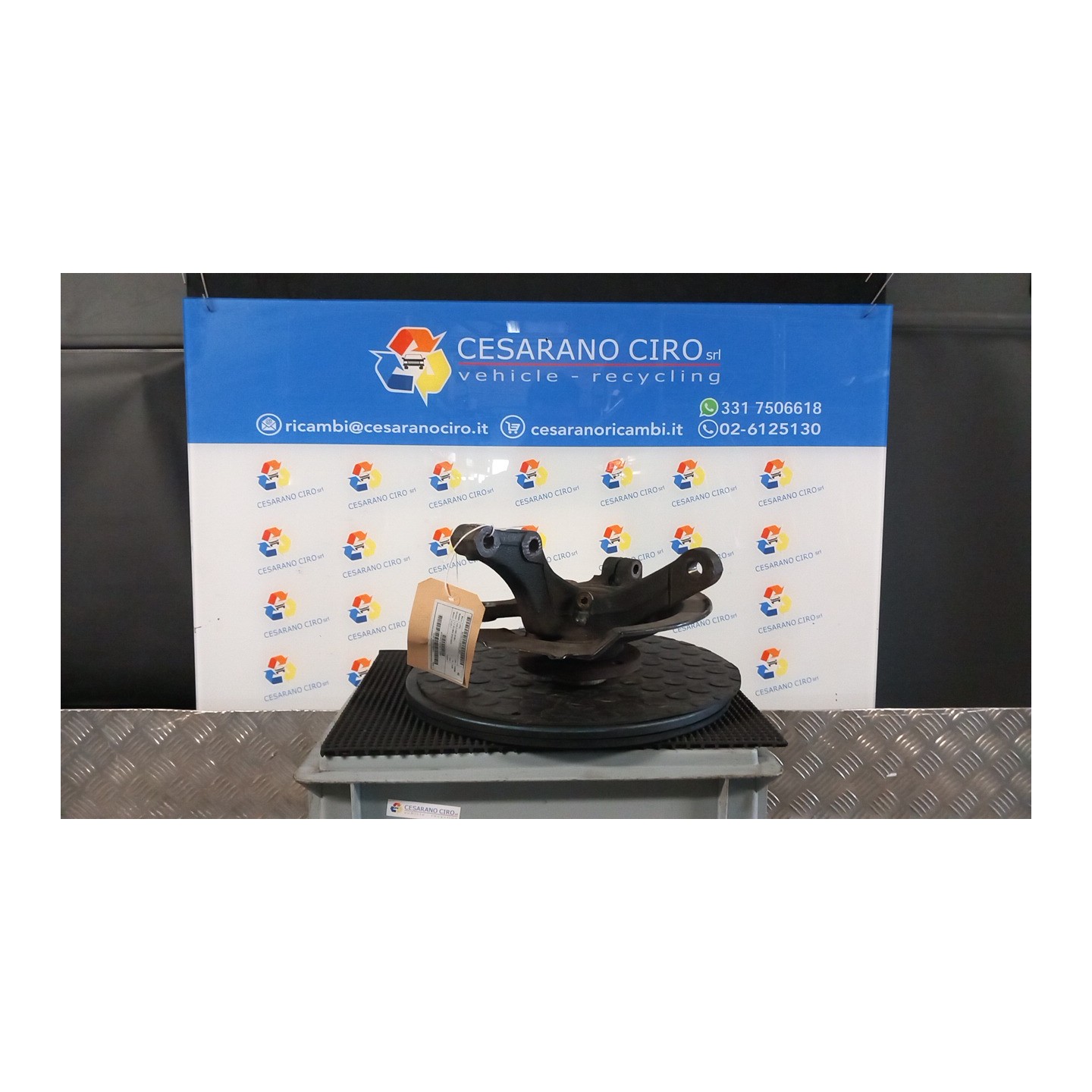 MONTANTE SOSP. ANT. SX. 015 OPEL AGILA (H08) (01/08-) K12B 93195057
