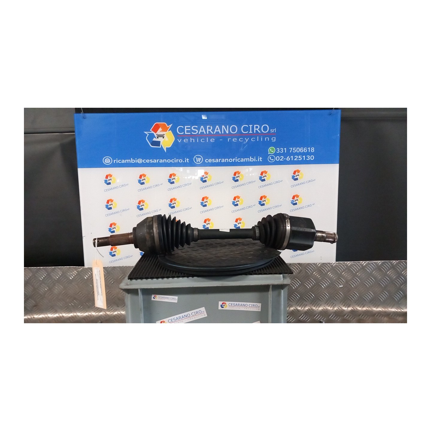 SEMIALBERO POST. COMPL. SX. 041 NISSAN QASHQAI (J10E/JJ10E) (02/07-12 M9R 39600JD60B