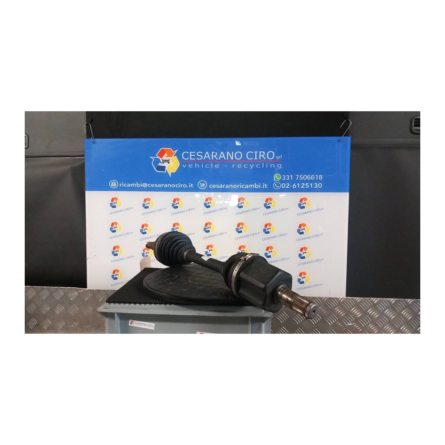 SEMIALBERO POST. COMPL. SX. 041 NISSAN QASHQAI (J10E/JJ10E) (02/07-12 M9R 39600JD60B