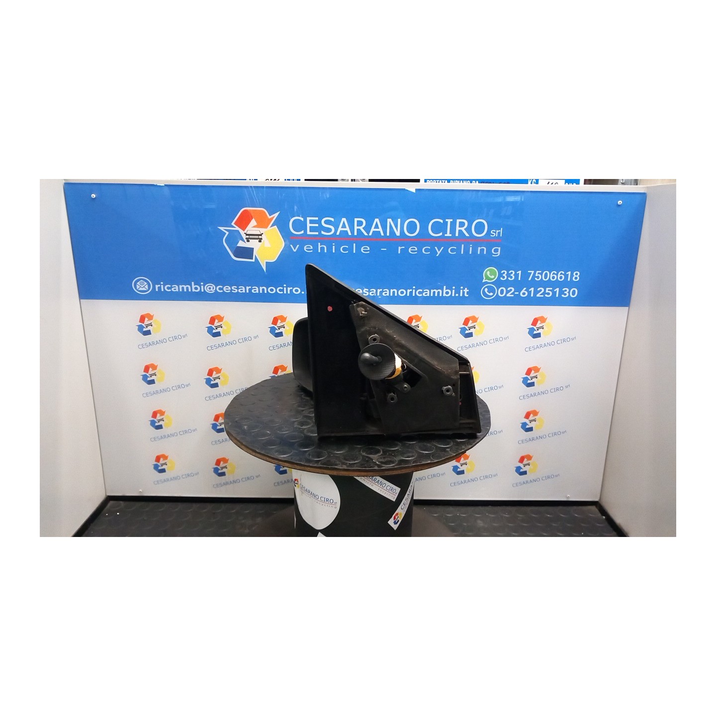 RETROVISORE EST. SX. 075 RENAULT CLIO 3A SERIE (07/05-05/09) K9KT7 7701061190