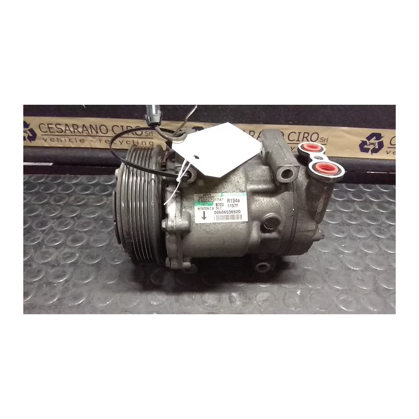 COMPRESSORE A/C COMPL,C/A/C AUTO 018 ALFA ROMEO 147 (W8) (10/04-07/11) AR37203 60653652