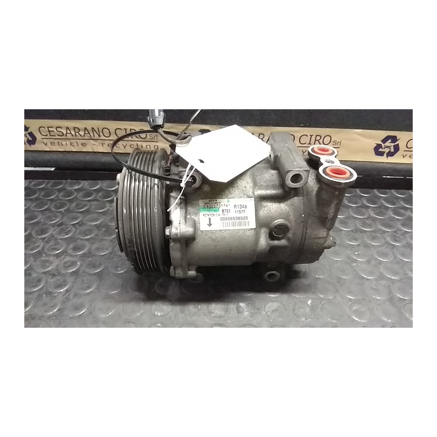 COMPRESSORE A/C COMPL,C/A/C AUTO 018 ALFA ROMEO 147 (W8) (10/04-07/11) AR37203 60653652