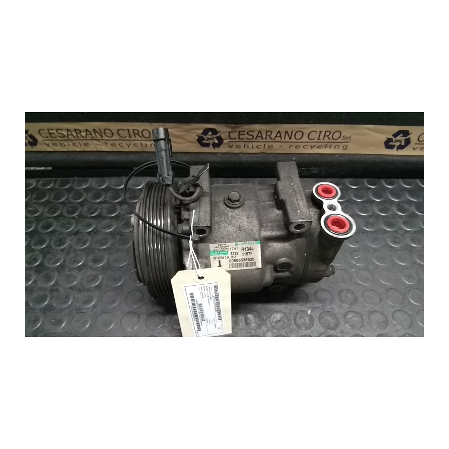 COMPRESSORE A/C COMPL,C/A/C AUTO 018 ALFA ROMEO 147 (W8) (10/04-07/11) AR37203 60653652