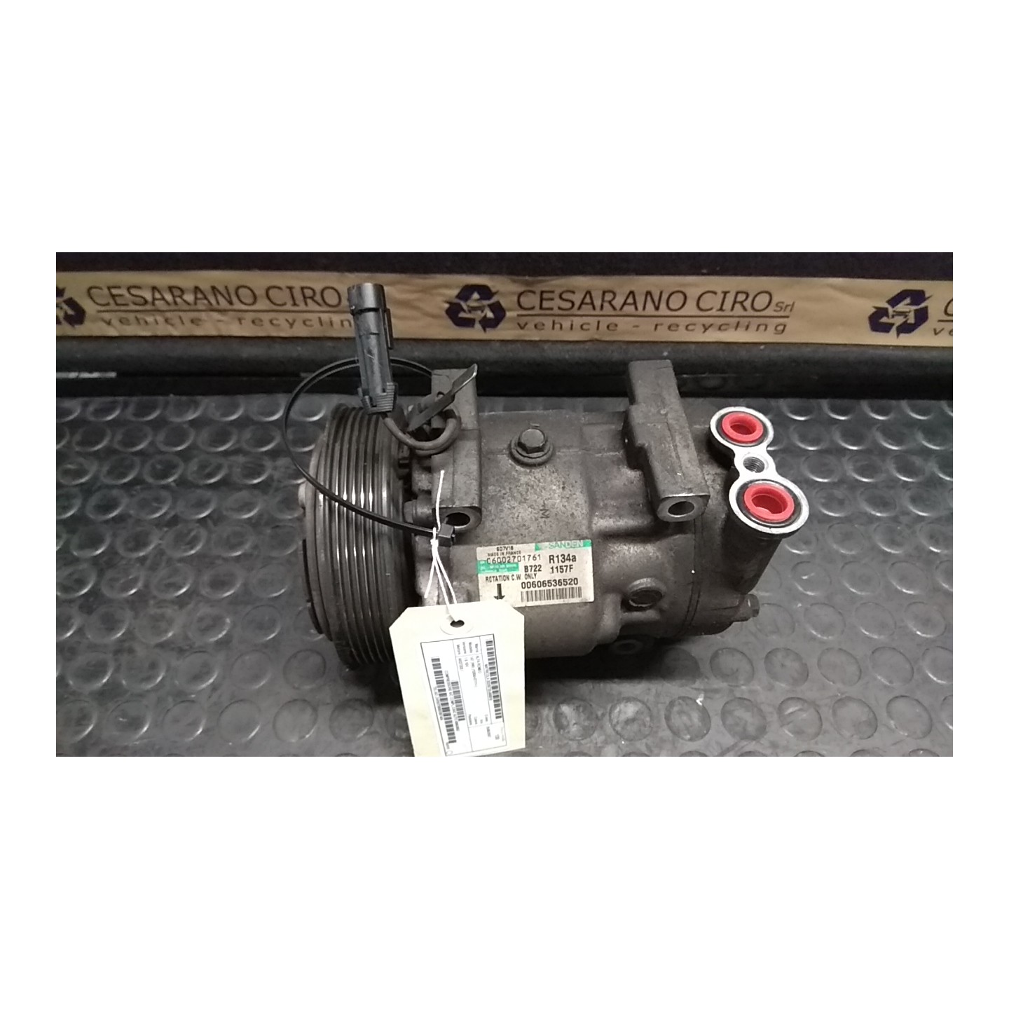 COMPRESSORE A/C COMPL,C/A/C AUTO 018 ALFA ROMEO 147 (W8) (10/04-07/11) AR37203 60653652