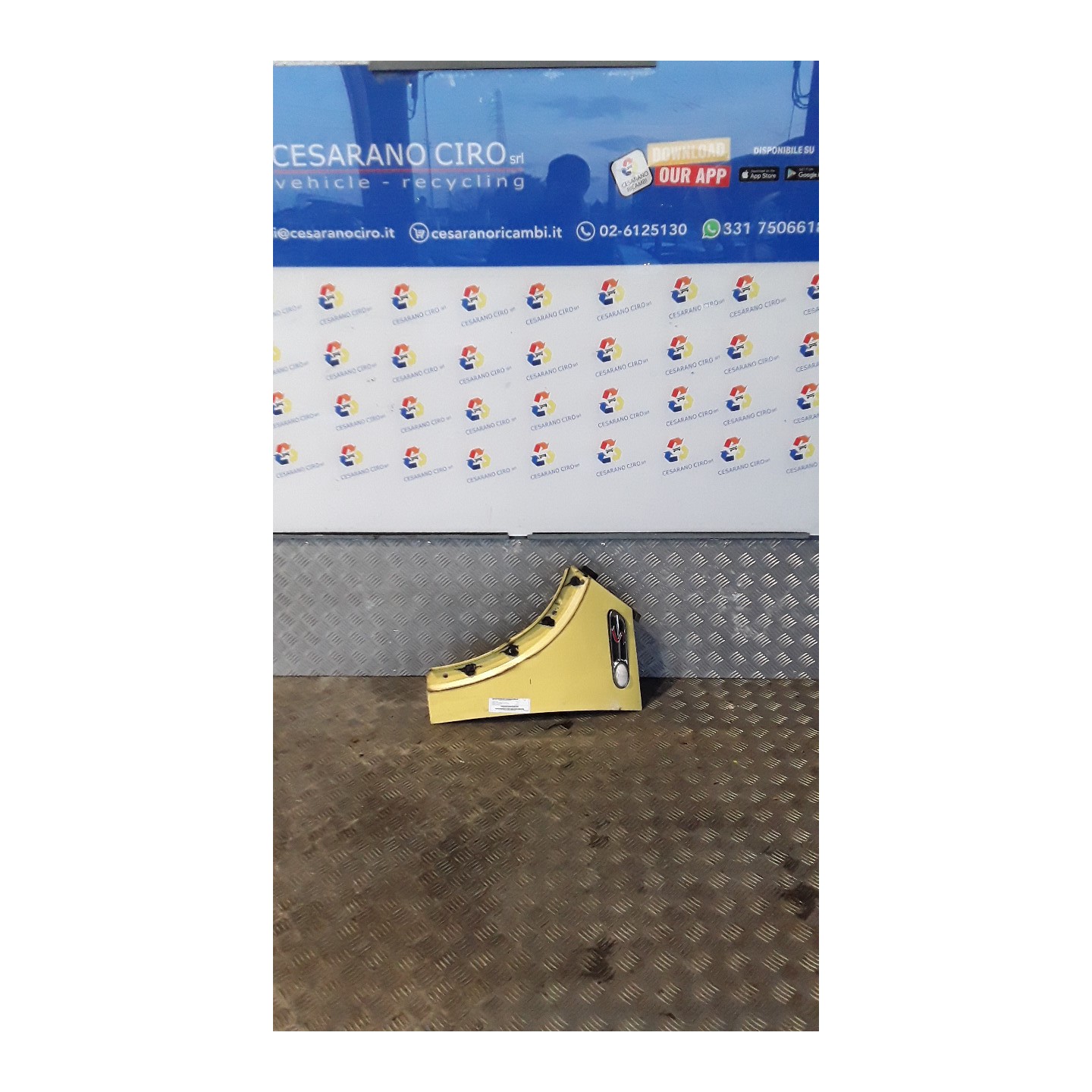 PARAFANGO ANT. SX. 145 MINI MINI (R50/R53) (07/01-07/06) W11B16A 41217037437