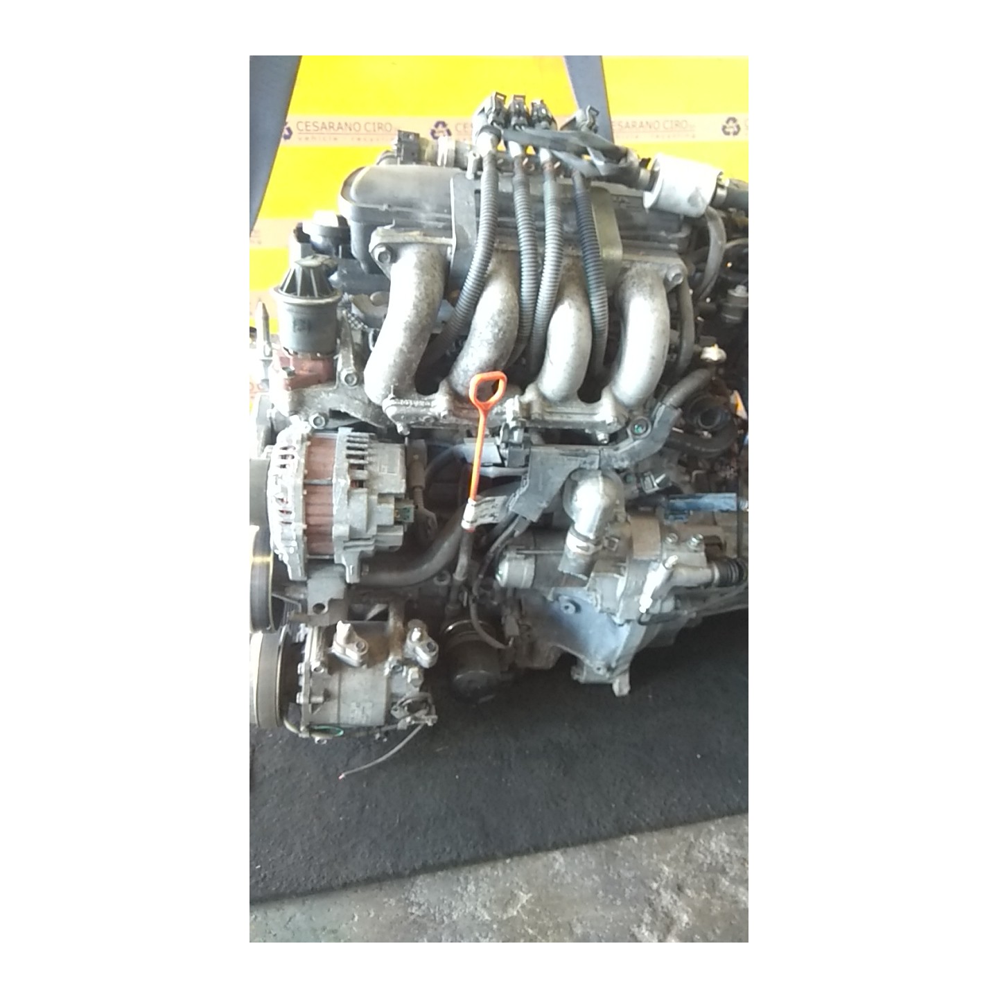 MONOBLOCCO MOTORE CON PISTONI 009 HONDA JAZZ 2A SERIE (03/11-) L12B2 10002RC5G02