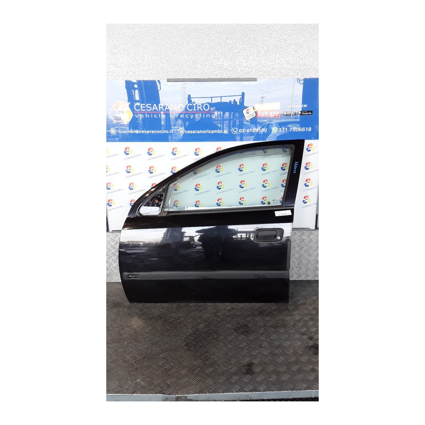 PORTA ANT. SX. 110 OPEL ASTRA (T98) (03/98-09/04) Y17DT 13116451
