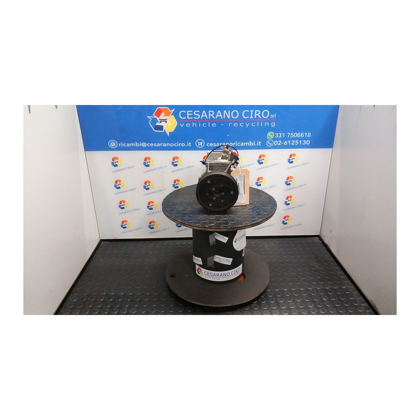 COMPRESSORE A/C 120 DACIA SANDERO (07/08-04/13) K9KE8 8200866441