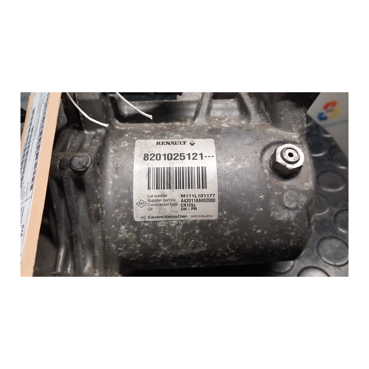 COMPRESSORE A/C 120 DACIA SANDERO (07/08-04/13) K9KE8 8200866441