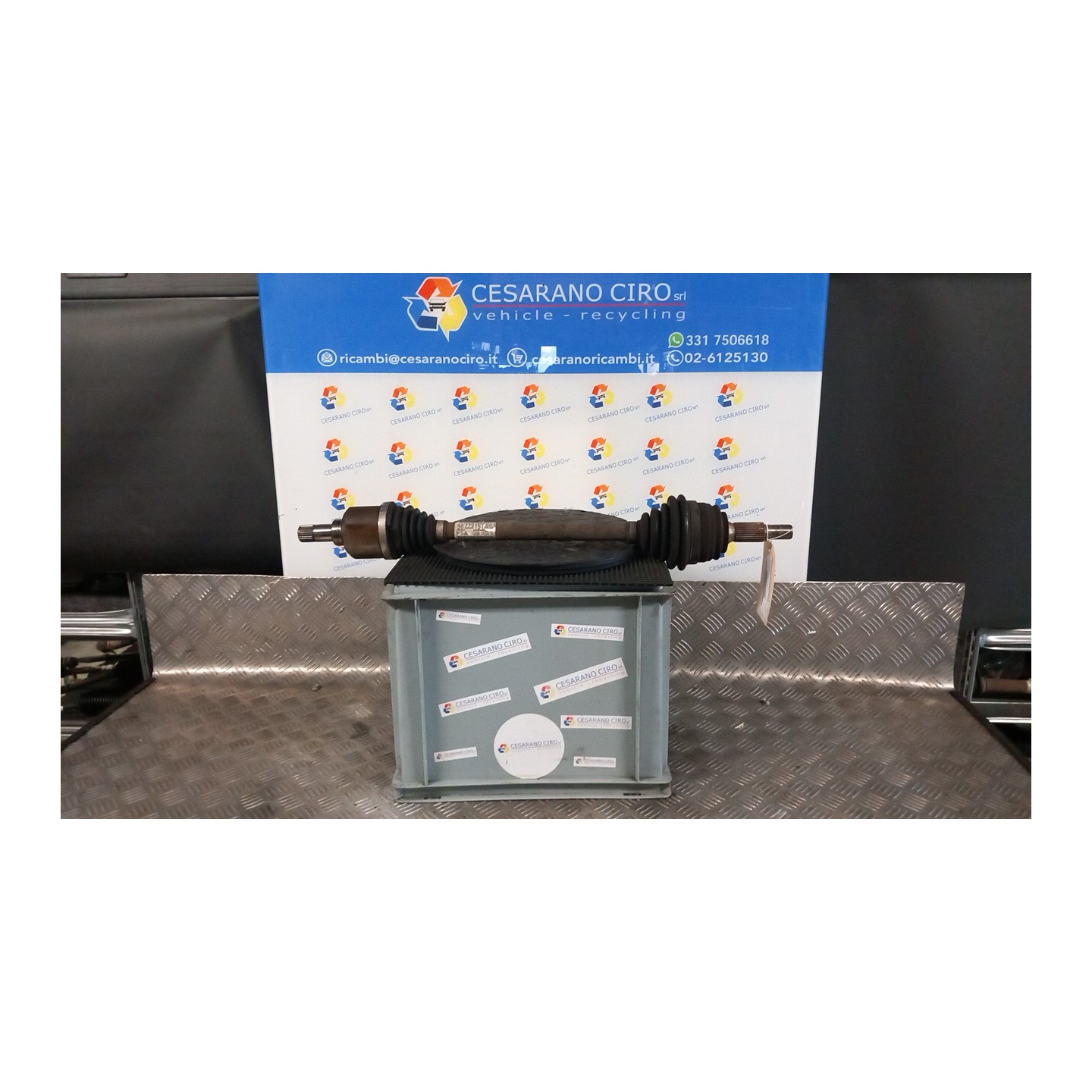 SEMIALBERO ANT. COMPL. SX. 131 CITROEN GRAND C4 PICASSO (07/13-07/16 HN02 9677915180