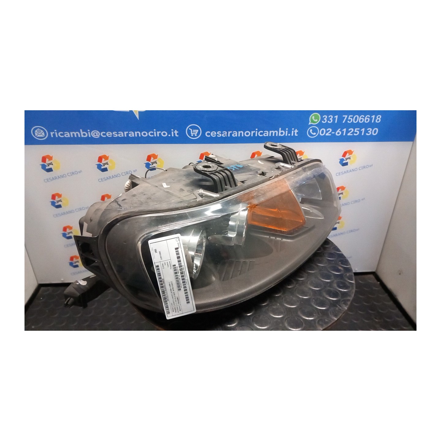 PROIETTORE DX. 030 FIAT PUNTO (1N/1P) (07/99-12/05) 188A5000 46522719