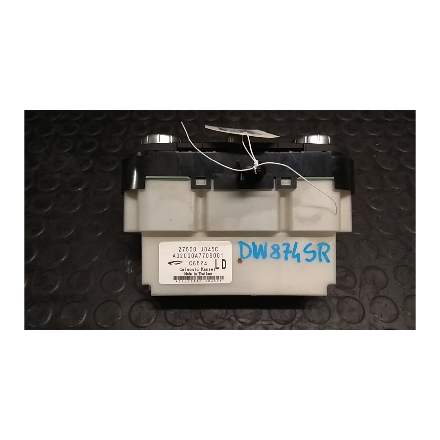 BLOCCO COMANDO CLIMATIZZAZIONE 010 NISSAN QASHQAI (J10E/JJ10E) (02/07-12 K9K 27500JD45C