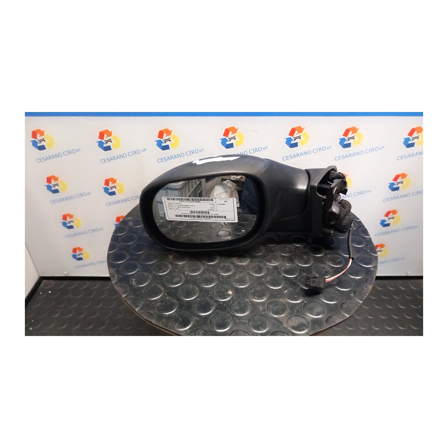 RETROVISORE EST. REGOLAZ. ELETTR. SX. 096 CITROEN C3 2A SERIE (09/05-11/10) HFX 8149FJ