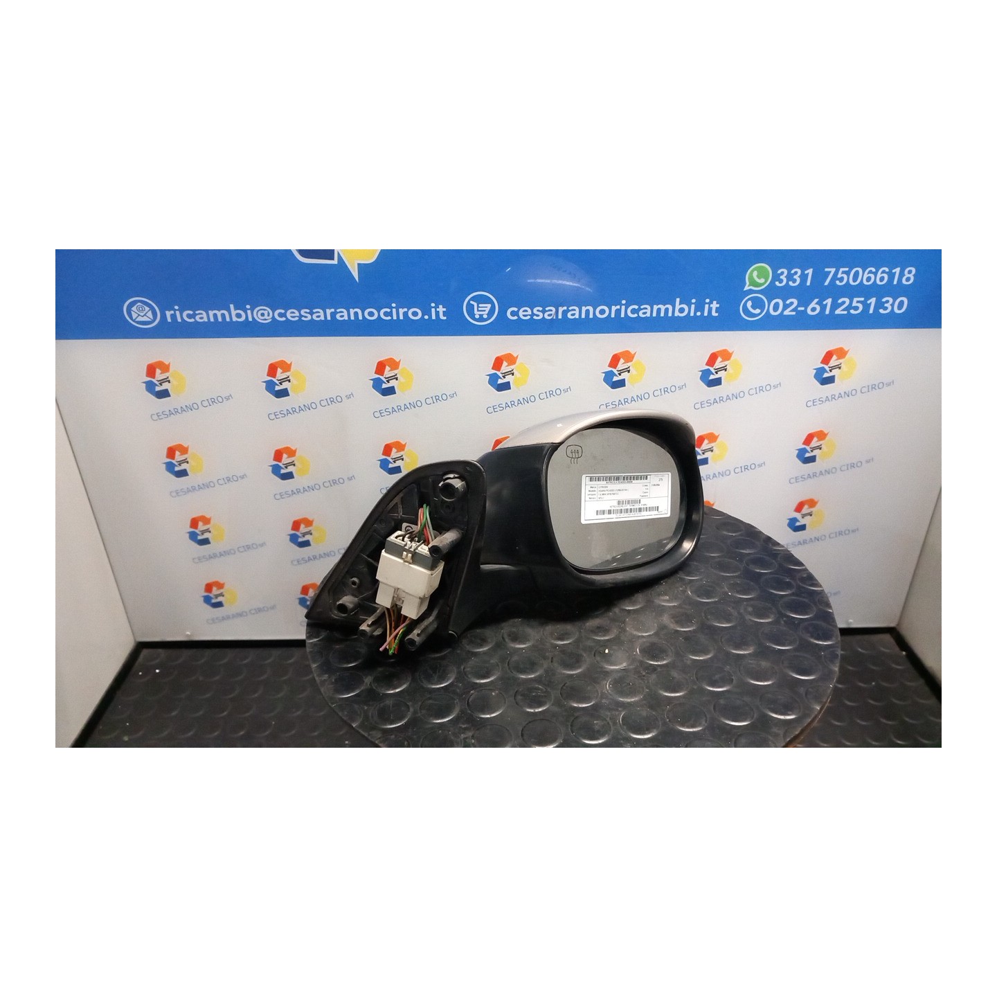RETROVISORE EST. TERMICO DX. 098 CITROEN XSARA PICASSO (12/99-01/10) NFV 8149NJ