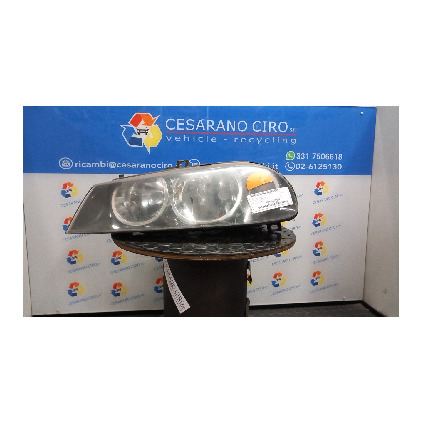PROIETTORE SX. 009 ALFA ROMEO 156 (X1) (06/03-01/06) 937A5000 60695646