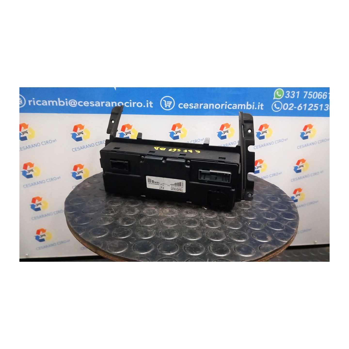 BLOCCO COMANDO CLIMATIZZAZIONE A/C AUT. 016 FIAT CROMA (2T) (10/07-12/11) 939A1000 735431952