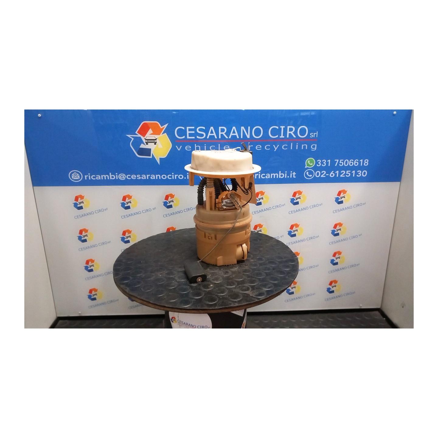 POMPA CARBURANTE C/TRASDUTTORE (GALLEGGIANTE) 021 PEUGEOT 307 (04/01-12/06) NFU 1525T9