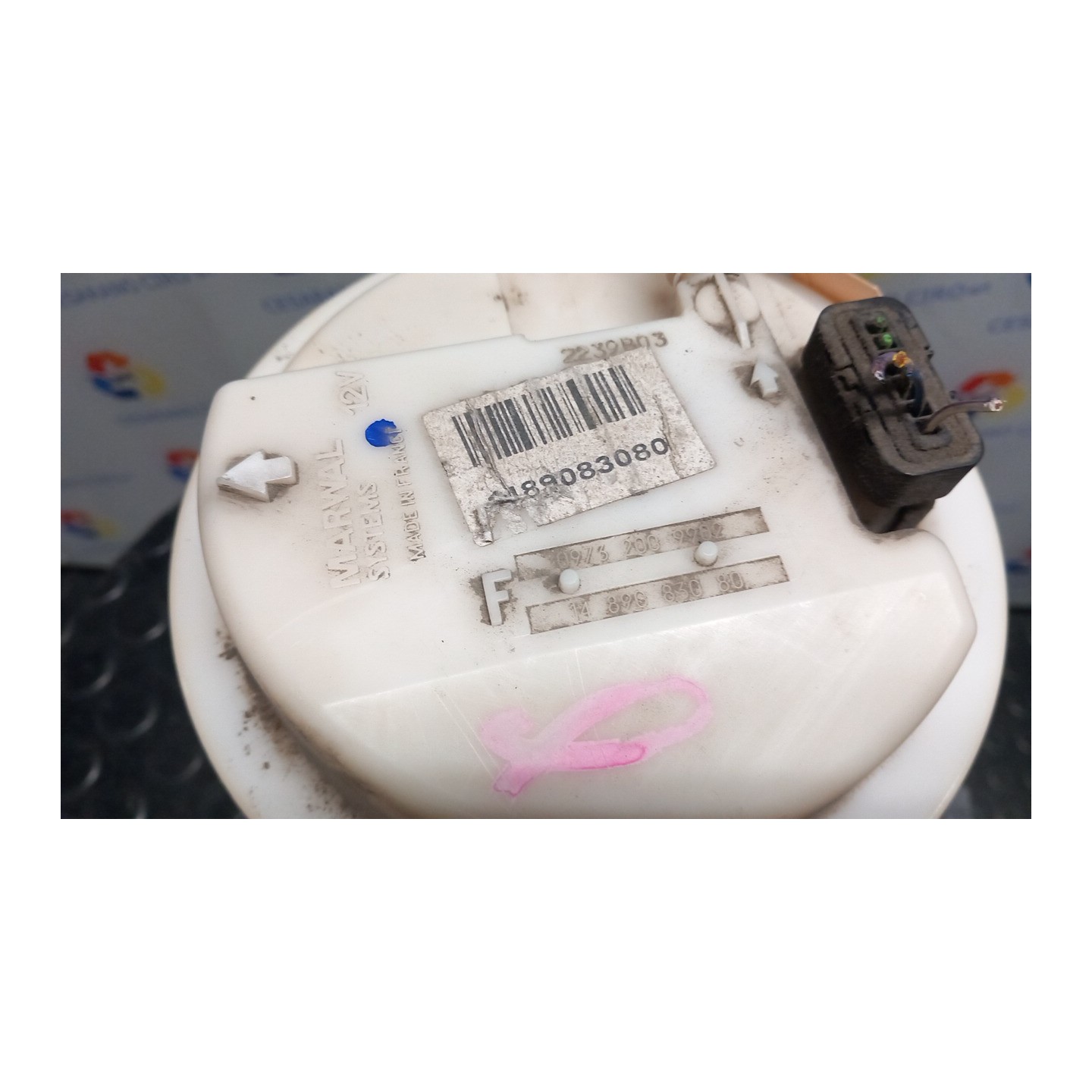 POMPA CARBURANTE C/TRASDUTTORE (GALLEGGIANTE) 021 PEUGEOT 307 (04/01-12/06) NFU 1525T9