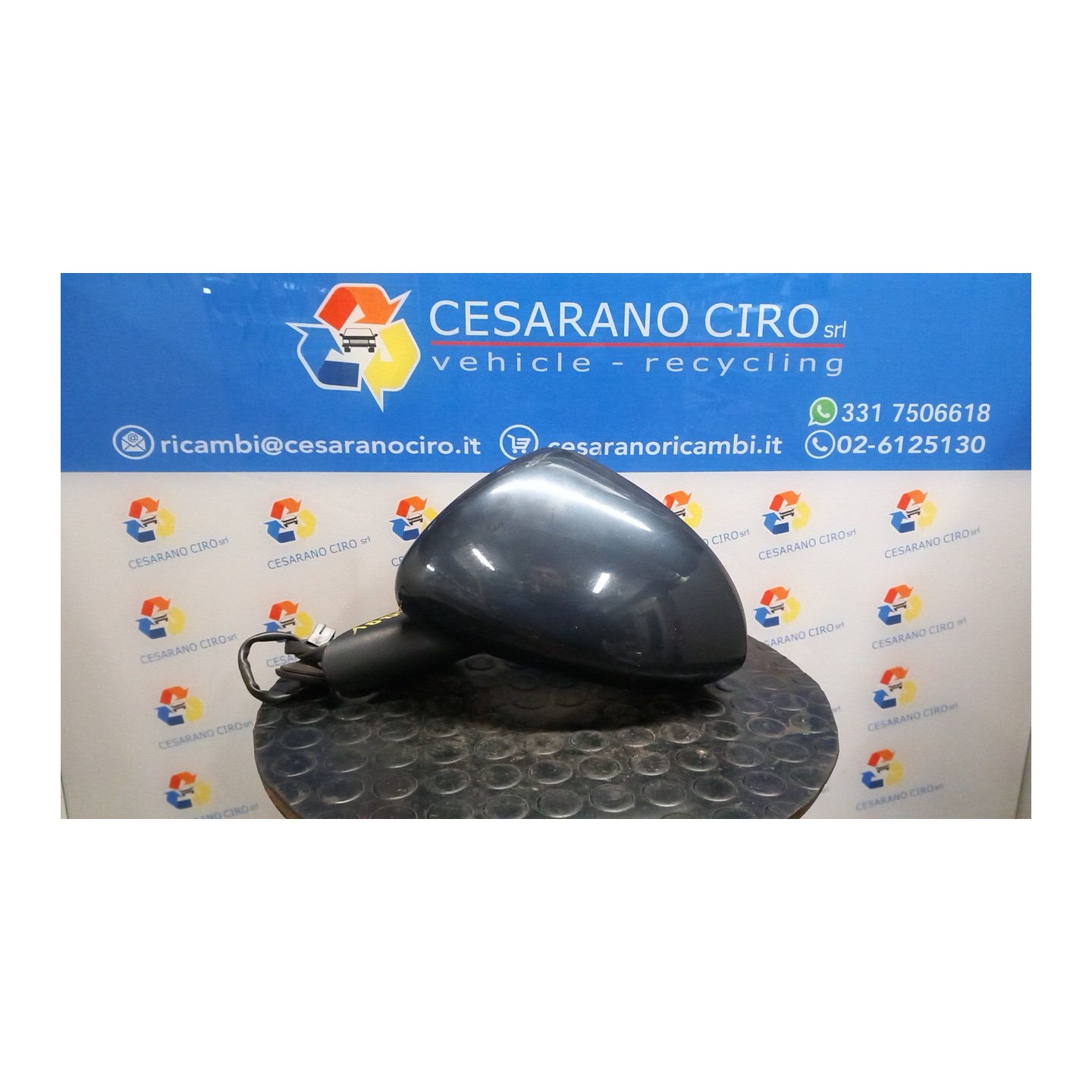 RETROVISORE EST. REGOLAZ. ELETTR. SX. 076 OPEL CORSA (S07) (07/06-02/11) Z12XEP 13187615