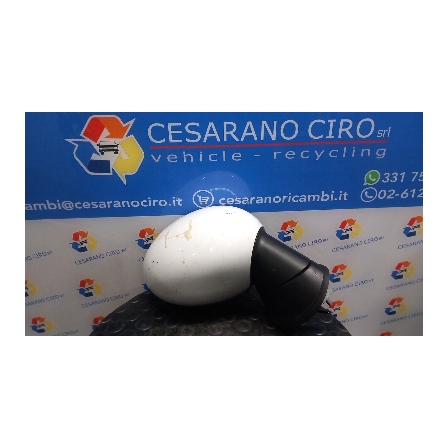 RETROVISORE EST. REGOLAZ. ELETTR. DX. 003 MINI MINI (R56) (08/06-08/10) N14B16A 51162755636