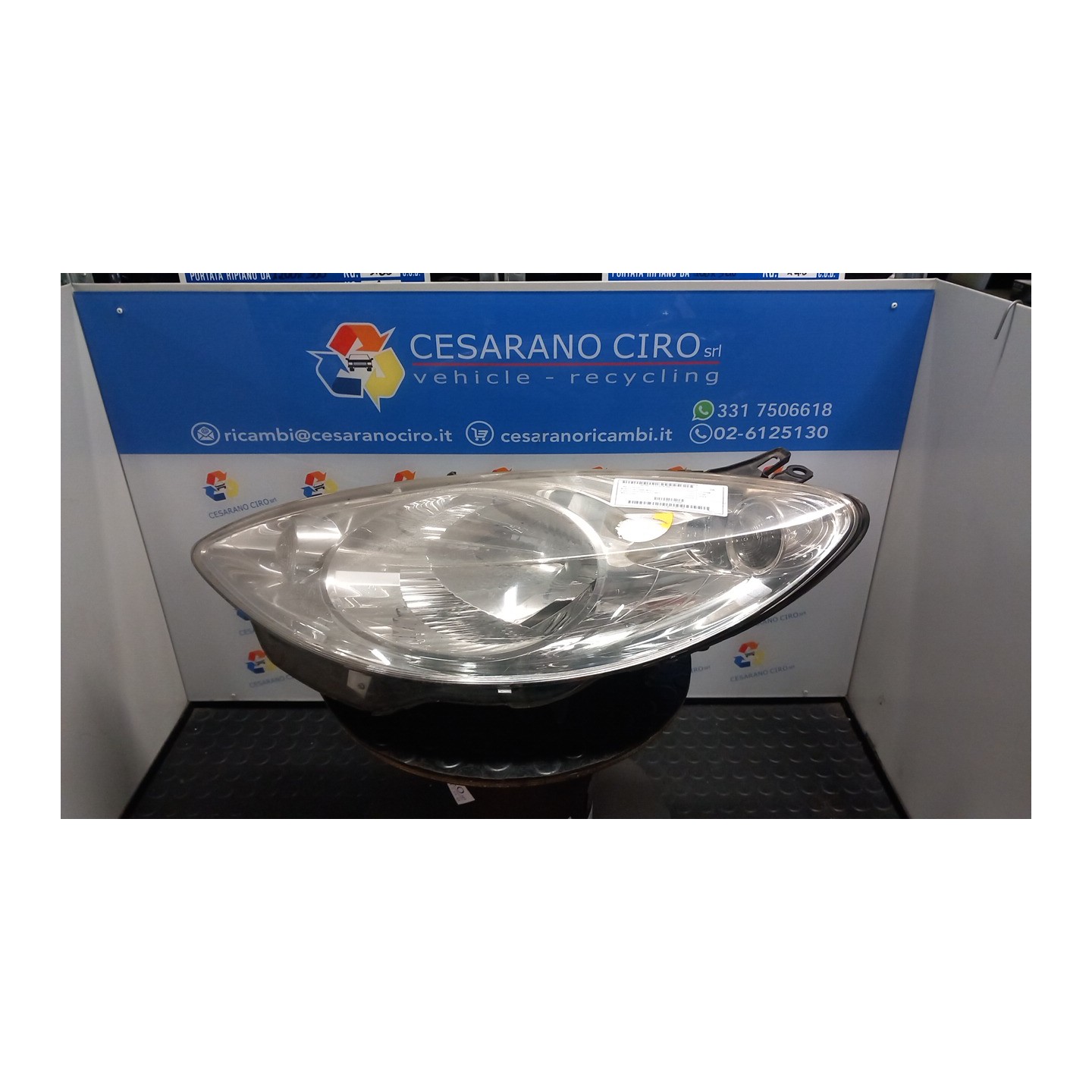 PROIETTORE SX. 019 PEUGEOT 1007 (04/05-06/10) 8HZ 620849