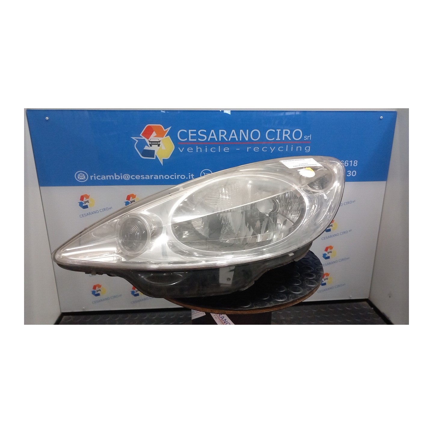 PROIETTORE SX. 019 PEUGEOT 1007 (04/05-06/10) 8HZ 620849