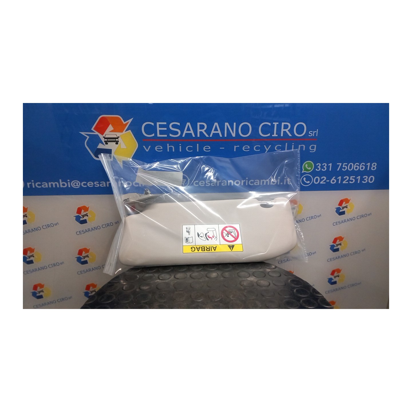 ALETTA PARASOLE PARABREZZA DX. 029 CITROEN C4 CACTUS (05/14-01/19) HM01 98115412BJ