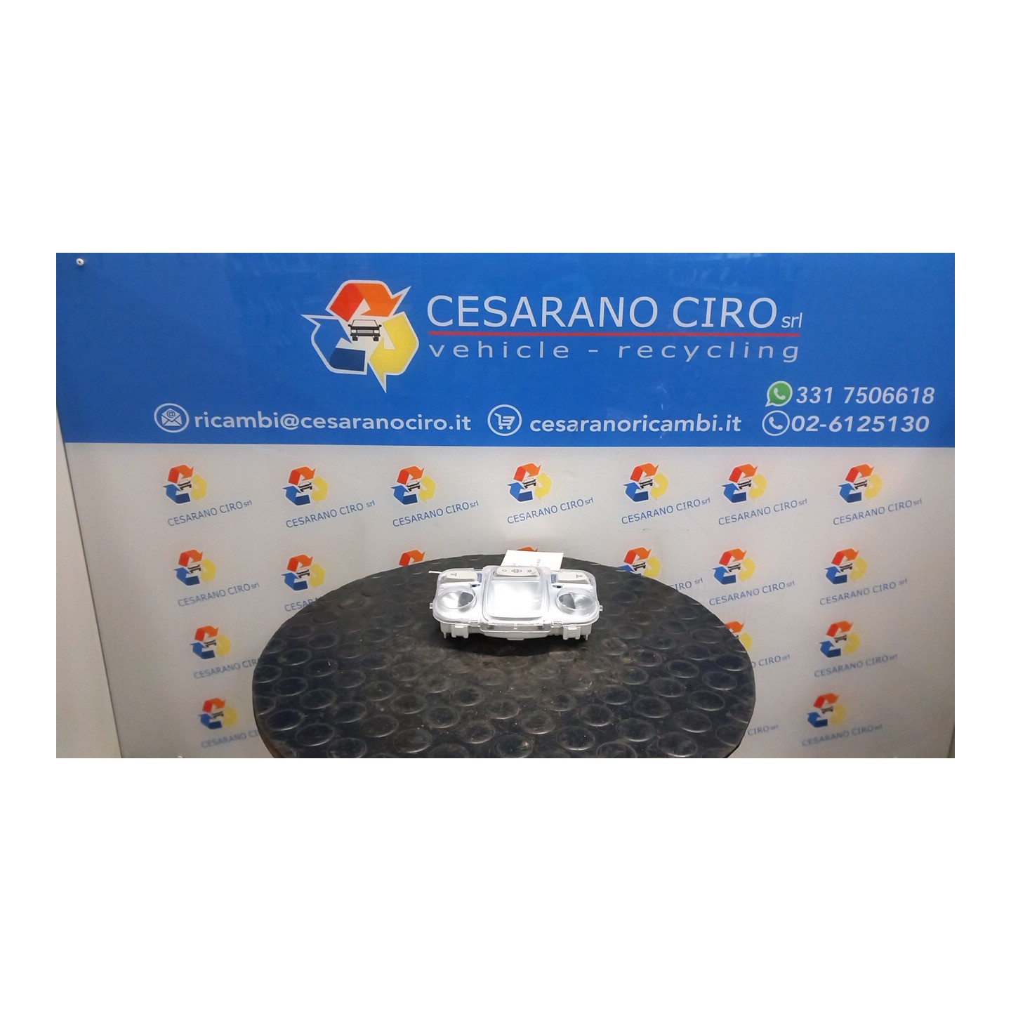 LUCE CORTESIA ANT. TETTO C/ILLUMINAZ. A LED 045 CITROEN C4 CACTUS (05/14-01/19) HM01 96781445ZD