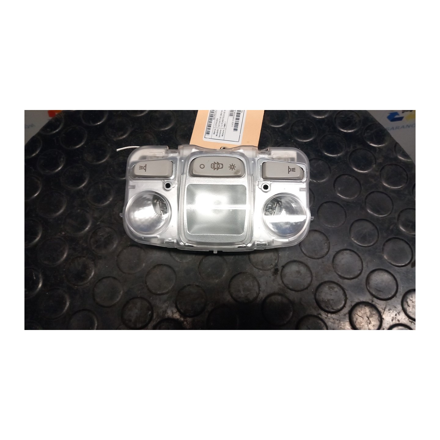 LUCE CORTESIA ANT. TETTO C/ILLUMINAZ. A LED 045 CITROEN C4 CACTUS (05/14-01/19) HM01 96781445ZD