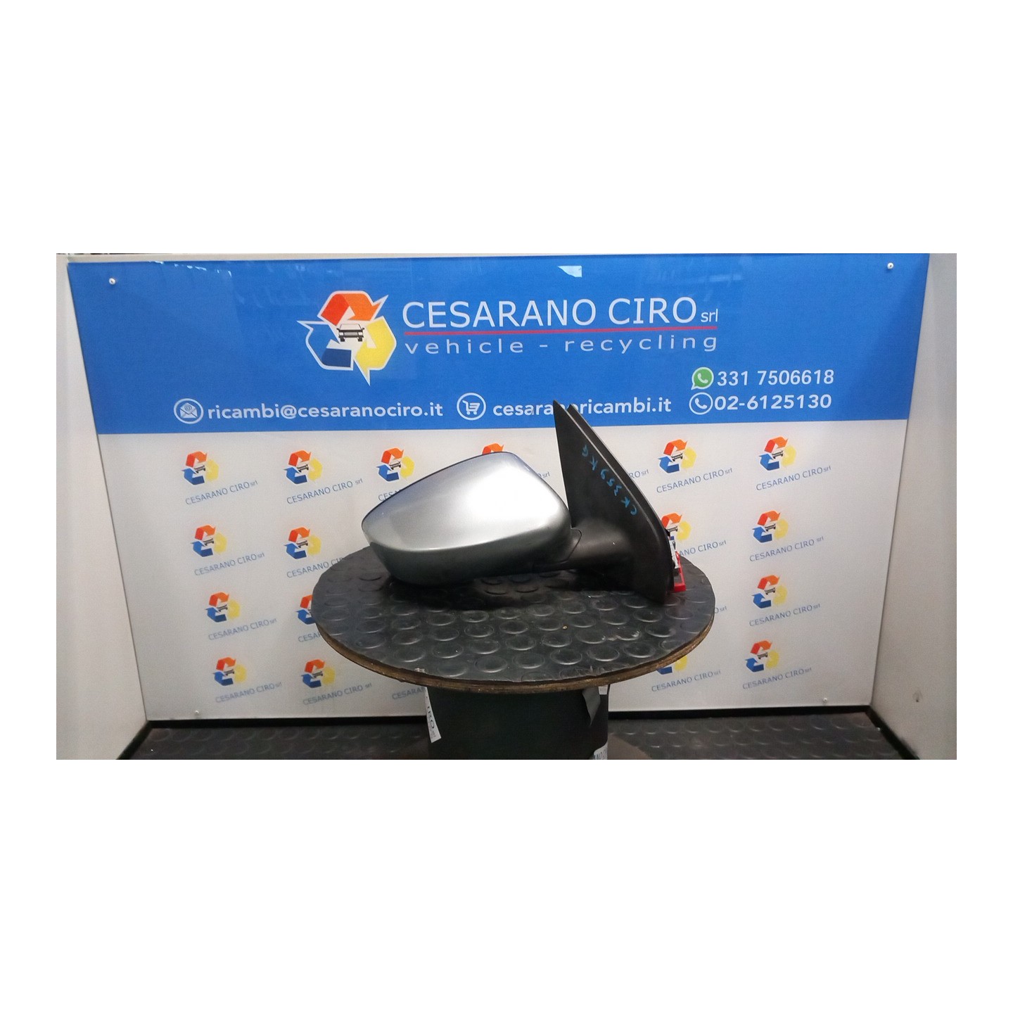 RETROVISORE EST. TERMICO REGOLAZ. ELETTR. DX. 065 FIAT STILO (2V) (11/03-06/09) 843A1000 735335232