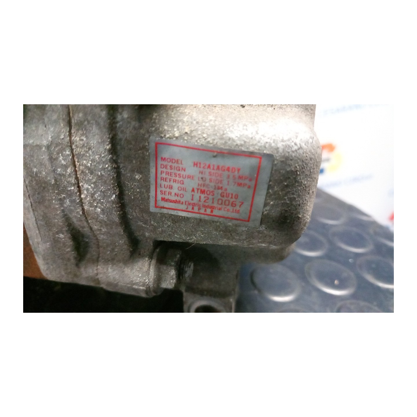 COMPRESSORE A/C 073 MAZDA MAZDA 3 (08/06-10/09) Z6 BP4K61K00A